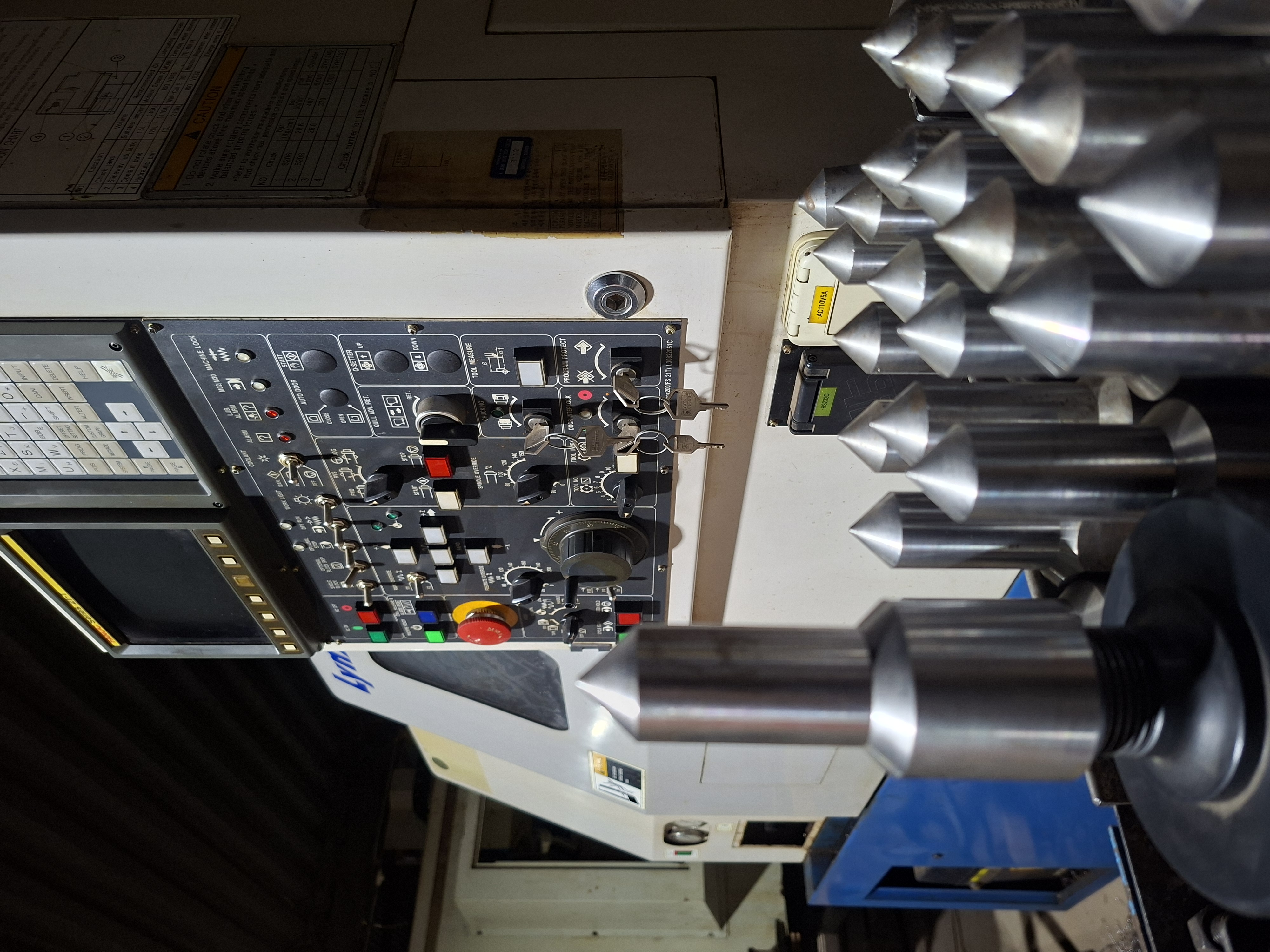 Torno CNC Feria Engineering en operación — Arequipa